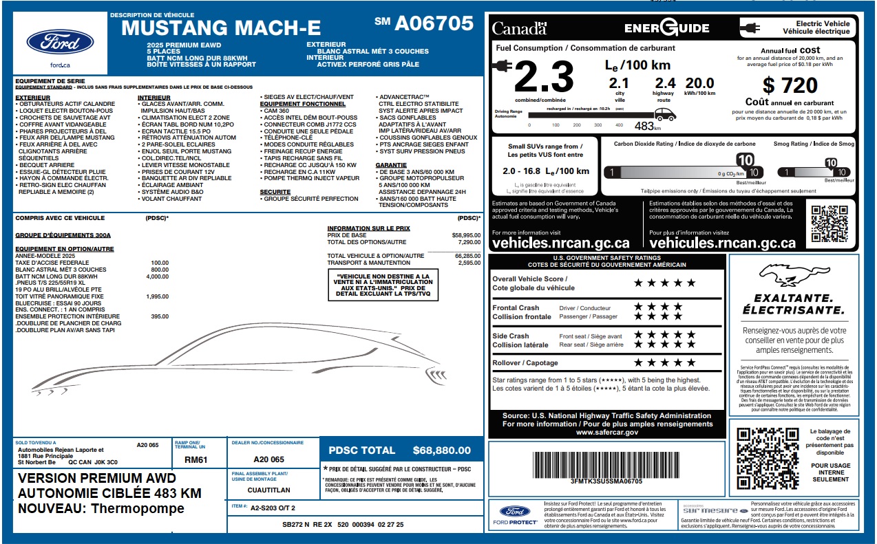 2025 Ford Mustang Mach-E - Image 8