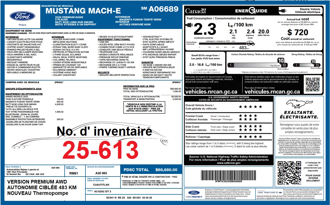 2025 Ford Mustang Mach-E - Image 9