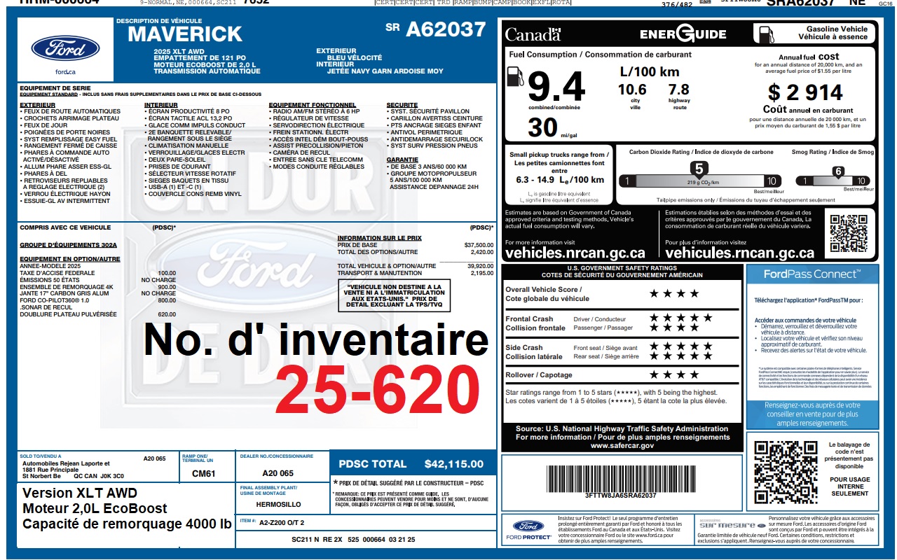 2025 Ford Maverick - Image 9