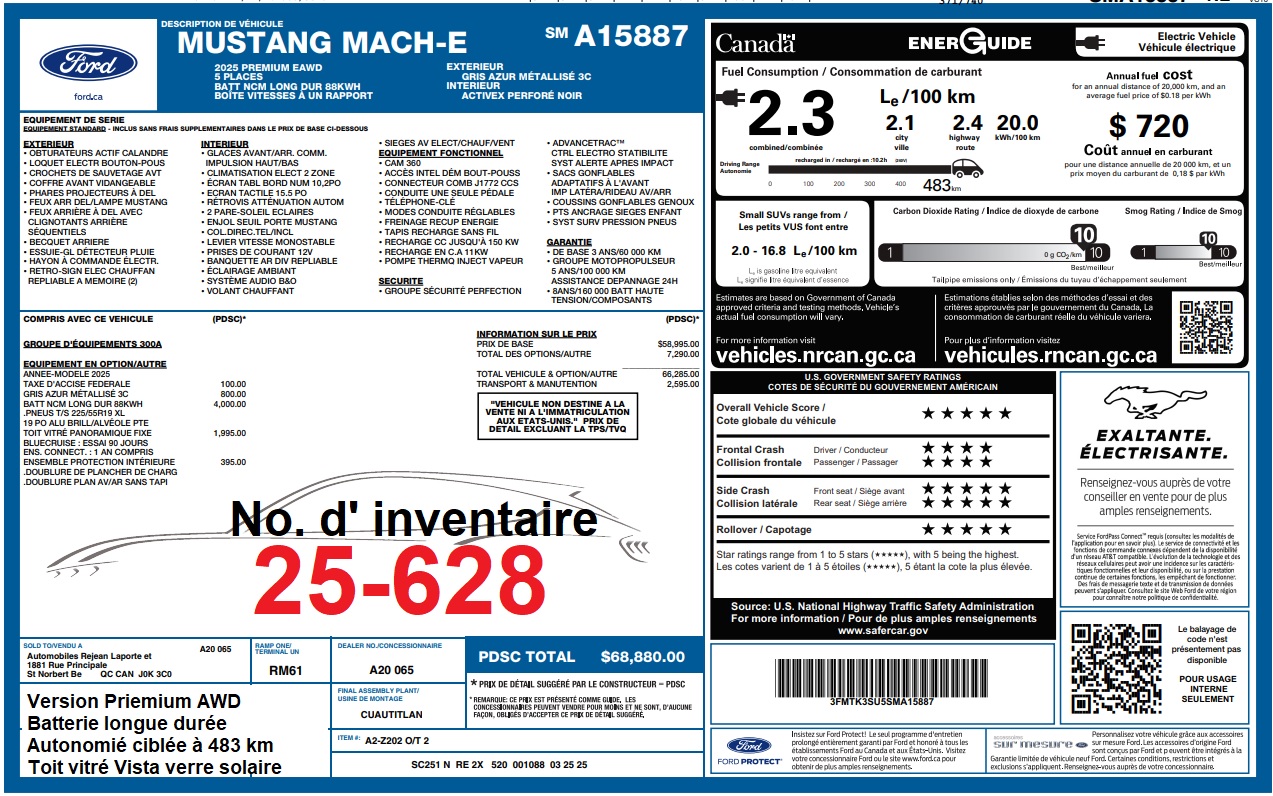 2025 Ford Mustang Mach-E - Image 8