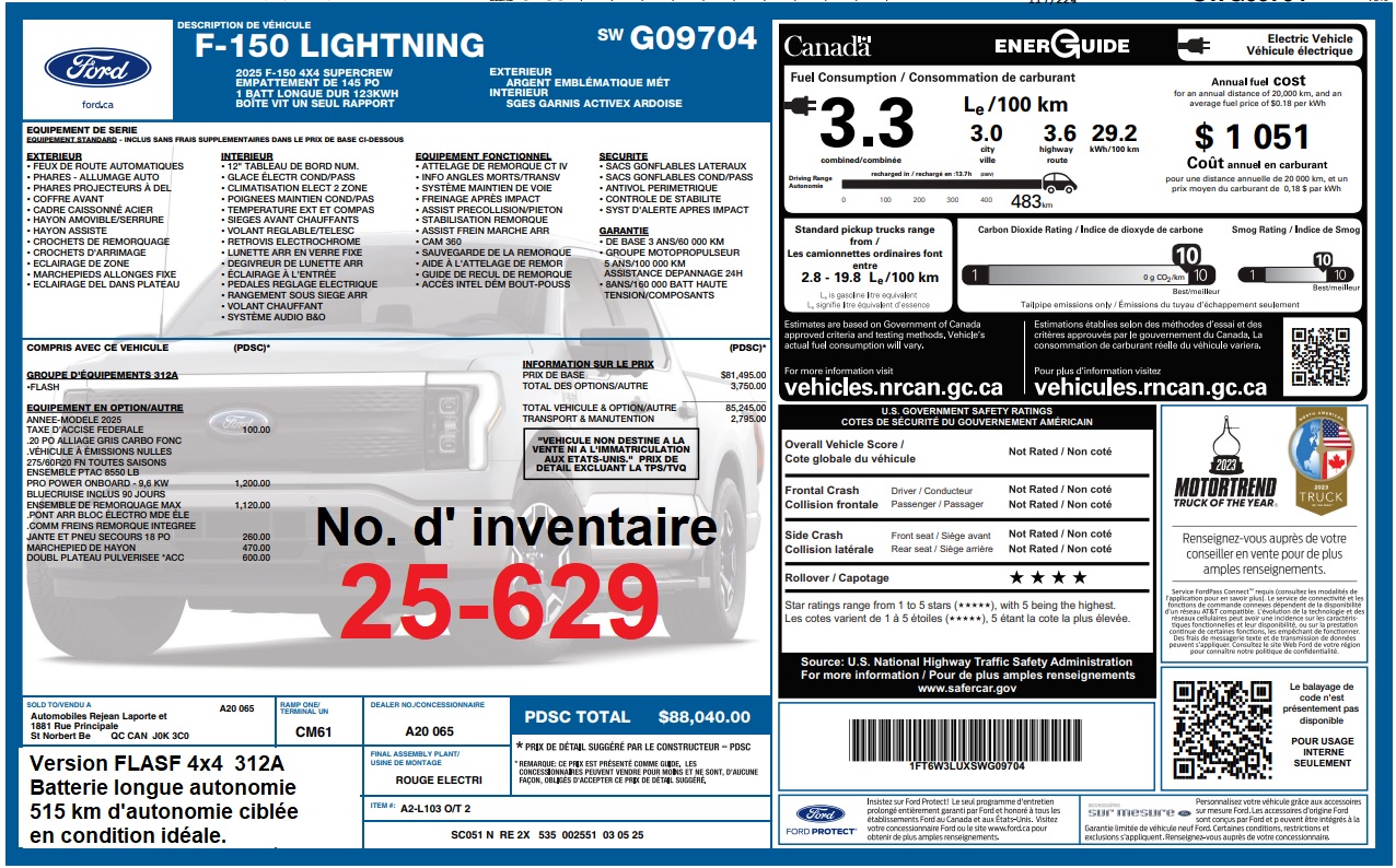 2025 Ford F-150 Lightning - Image 9