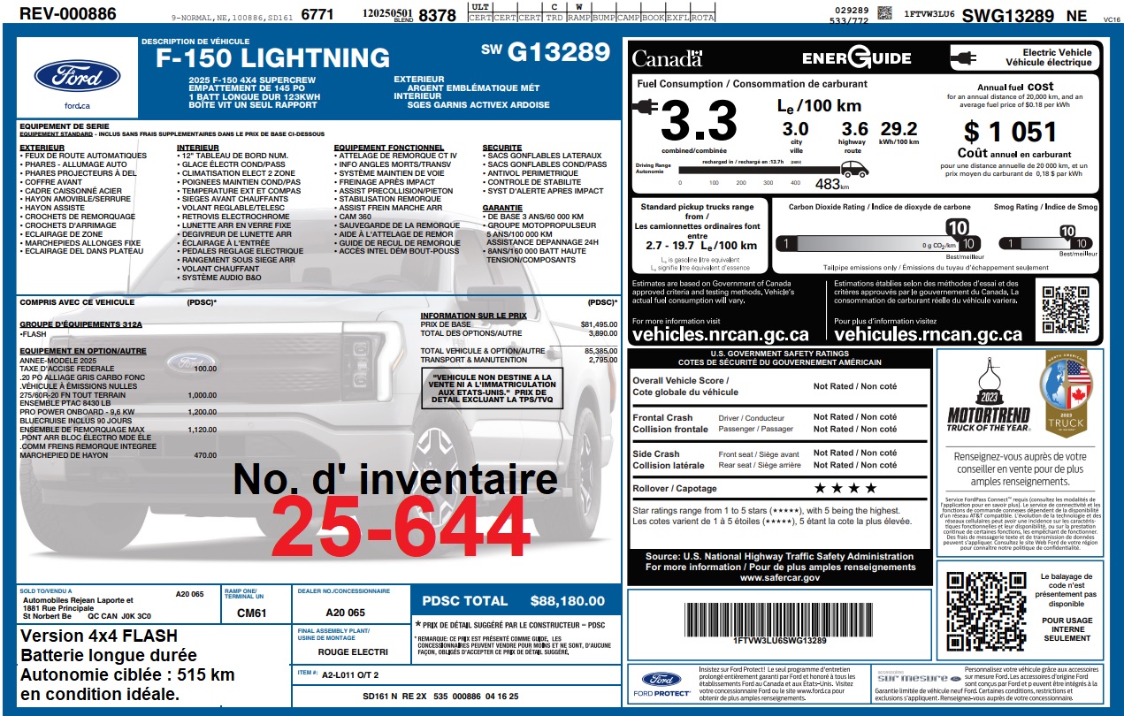 2025 Ford F-150 Lightning - Image 18