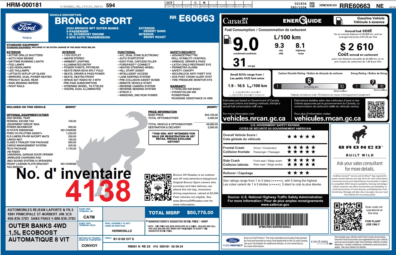 2024 Ford Bronco Sport - Image 20