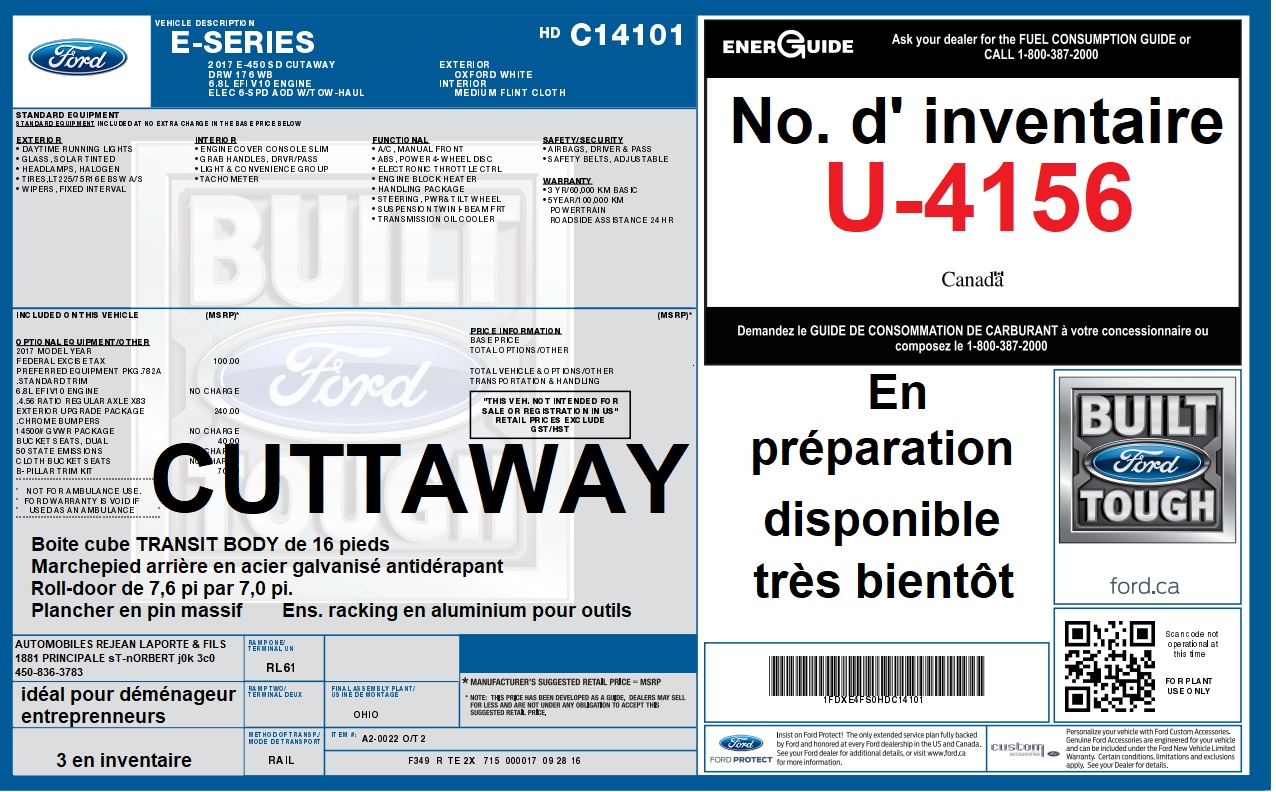 2017 Ford Econoline Commercial - Image 11