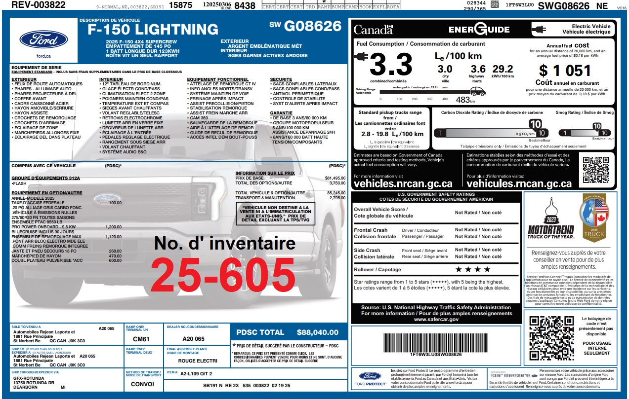 2025 Ford F-150 Lightning - Image 23
