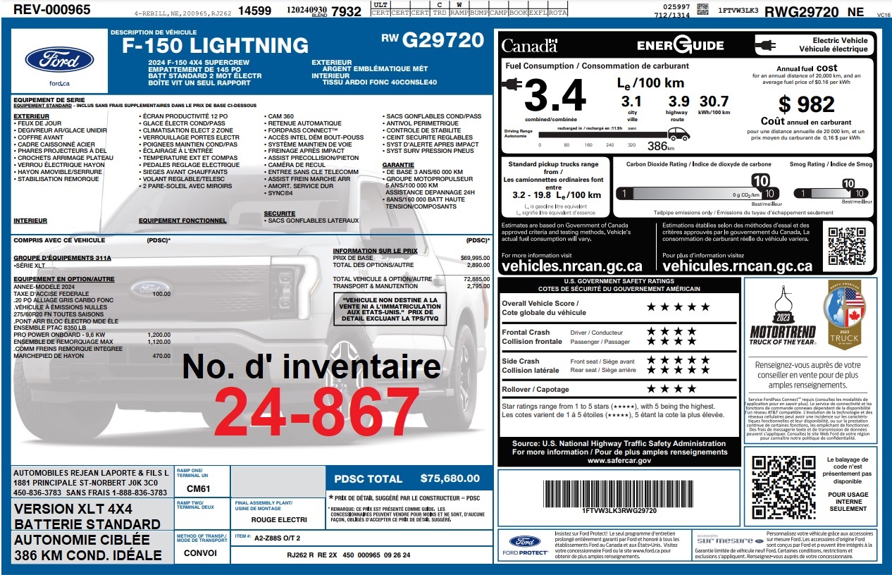 2024 Ford F-150 Lightning - Image 11