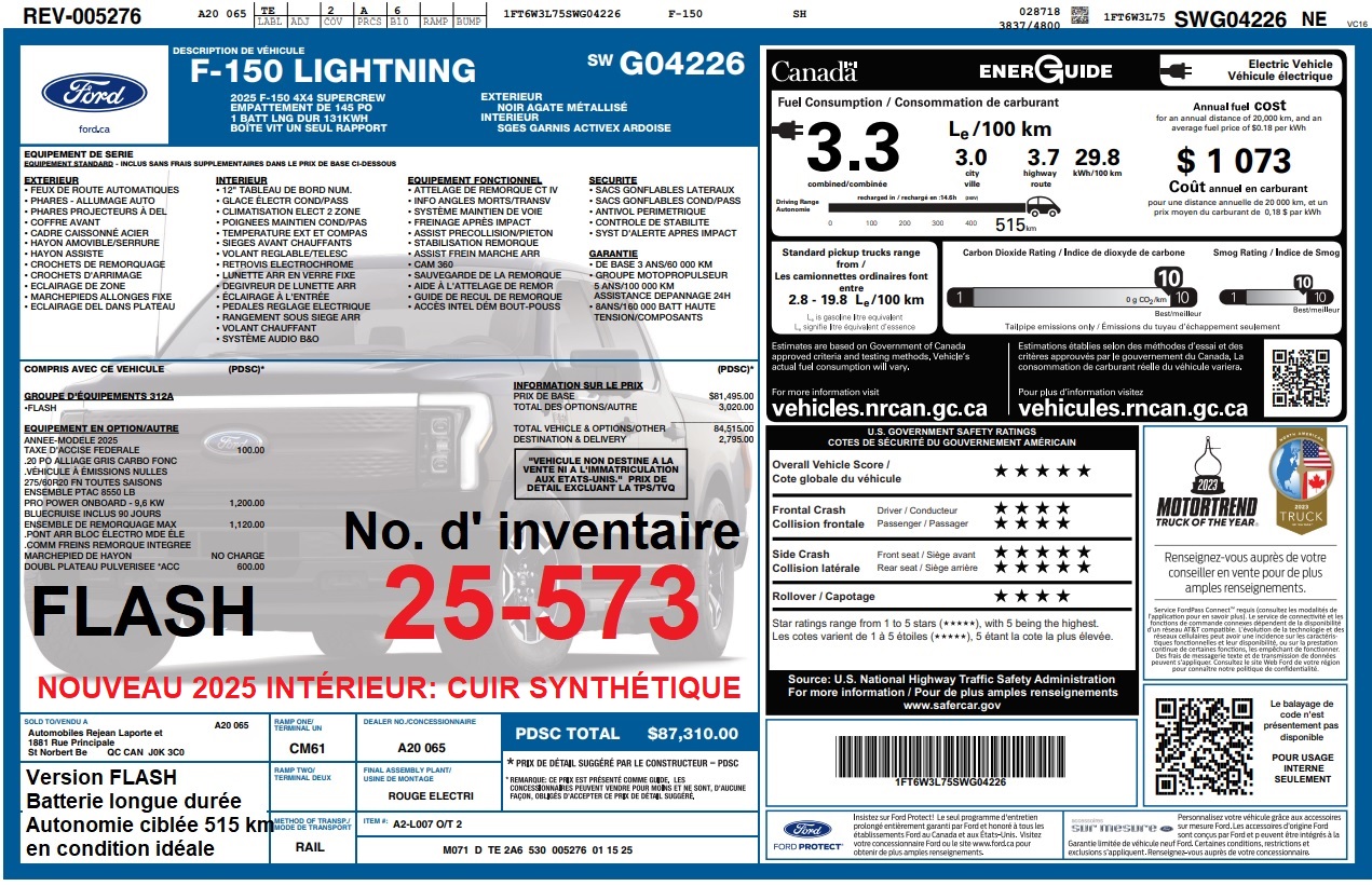 2025 Ford F-150 Lightning - Image 8