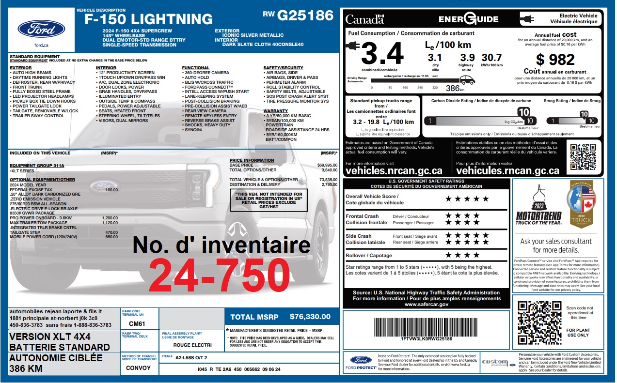 2024 Ford F-150 Lightning - Image 15
