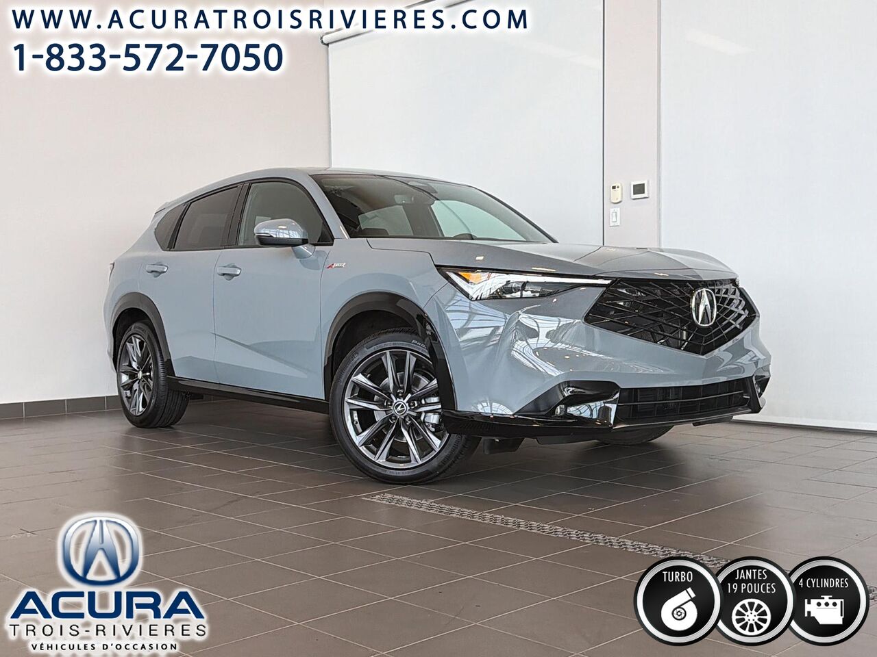 2025 Acura ADX A-Spec AWD, TOIT PANO, VOLANT CHAUFFANT